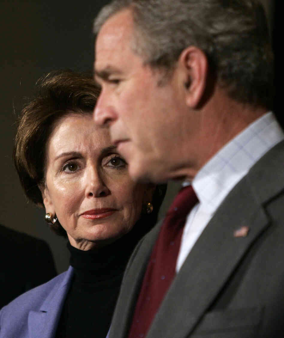 George W. Bush, Nancy Pelosi George W. Bush, Nancy Pelosi