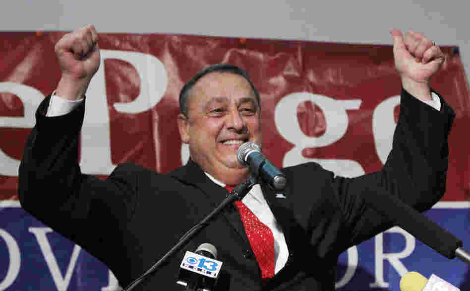 In Maine, Republican Paul LePage won a close race against independent candidate Eliot Cutler. 