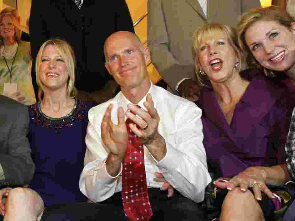 Florida Republican gubernatorial candidate Rick Scott. Florida Republican gubernatorial candidate Rick Scott.