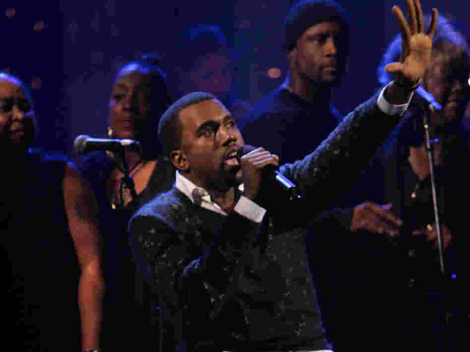 The night he got on President Bush's bad side, Kanye West performed on Shelter from the Storm The night he got on President Bush's bad side, Kanye West performed on Shelter from the Storm