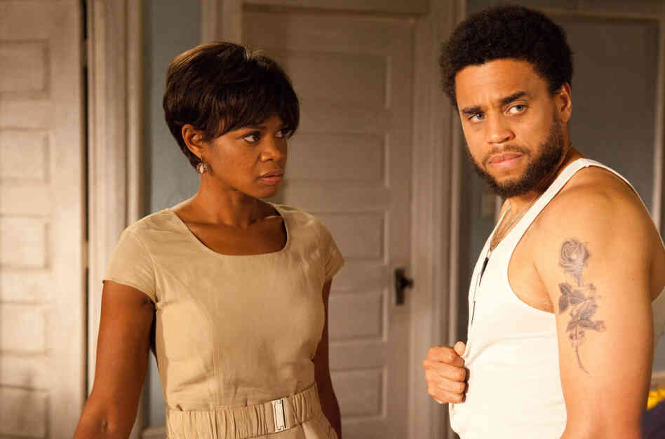 Actors Kimberly Elise and Michael Ealy star in 'For Colored Girls.' Actors Kimberly Elise and Michael Ealy star in 'For Colored Girls.'