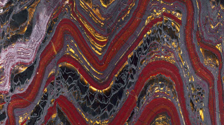 Rock formation nearly as old as the Earth. Rock formation nearly as old as the Earth.