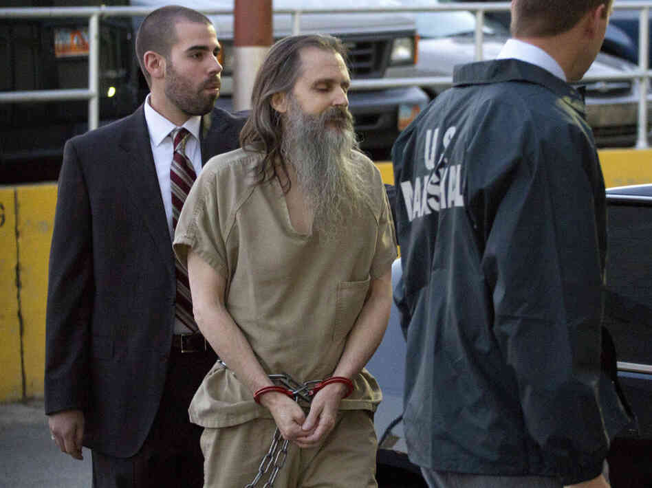 Brian David Mitchell is escorted into the Frank E. Moss Federal Courthouse Thursday. Brian David Mitchell is escorted into the Frank E. Moss Federal Courthouse Thursday.