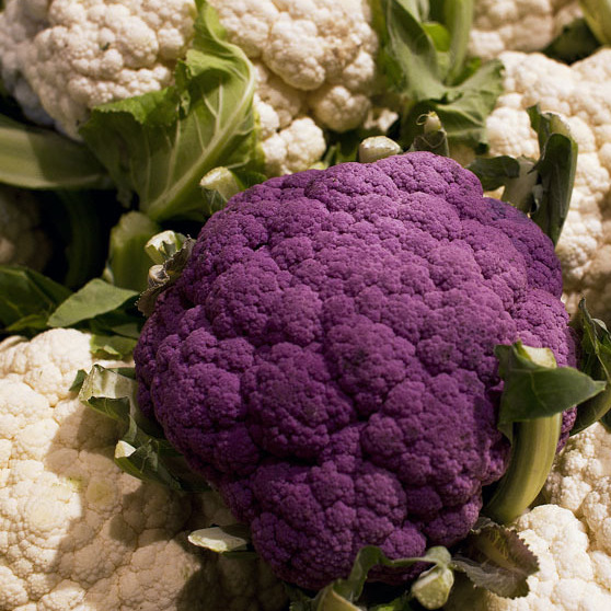 Produce displays at Wegmans grocery store attempt to make vegetables like cauliflower more appealing