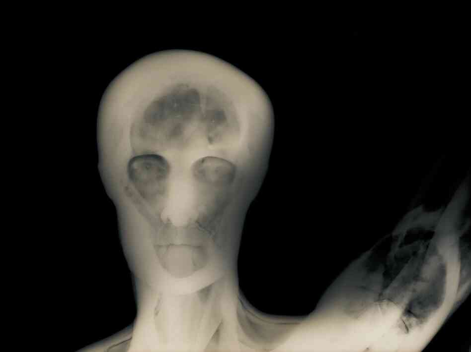 David Maisel's series History's Shadow comprises re-photographed x-rays of art objects from antiquity.