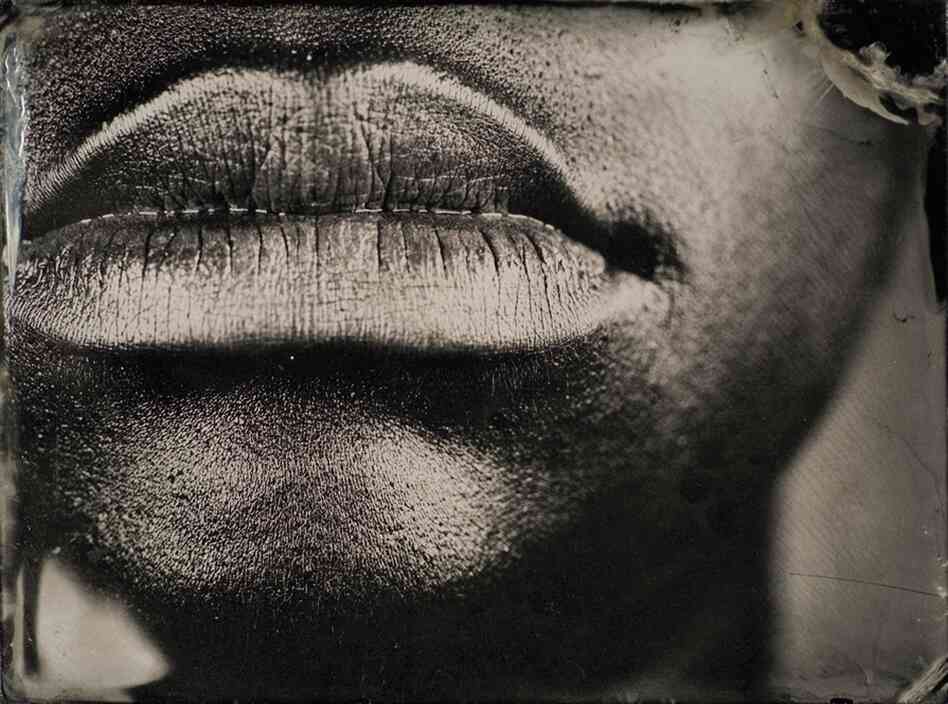 "Using a photographic process linked to the times of ethnographic classification," photographer Myra Greene writes, "I repeatedly explore my ethnic features in Character Recognition."