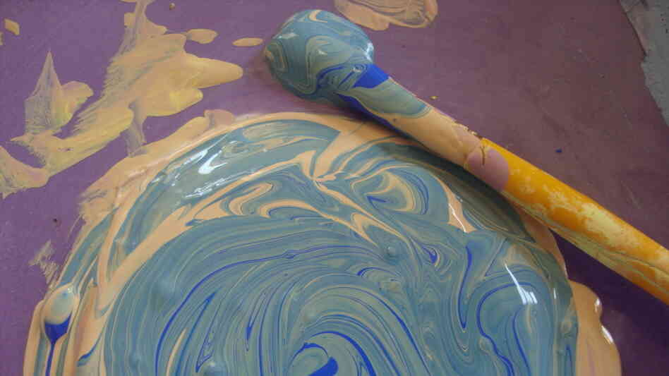Mixing paints