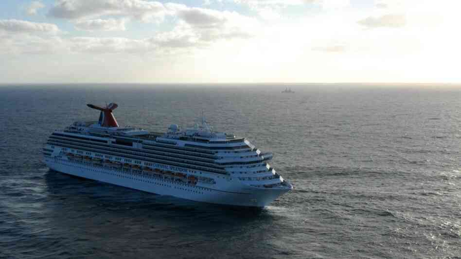 U.S. Navy Delivers Aid to Stranded Canival Cruise Ship U.S. Navy Delivers Aid to Stranded Canival Cruise Ship