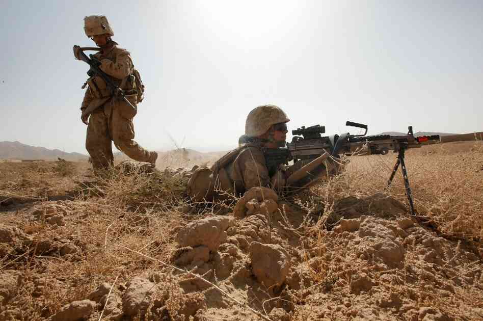 US Marines Patrol Remote Part Of Helmand Province Near Kajaki Dam US Marines Patrol Remote Part Of Helmand Province Near Kajaki Dam