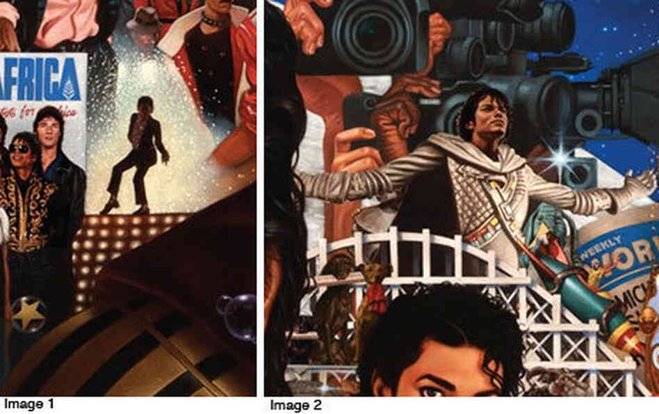 Detail from 'Michael' Detail from 'Michael'