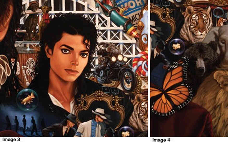 Detail from 'Michael' Detail from 'Michael'