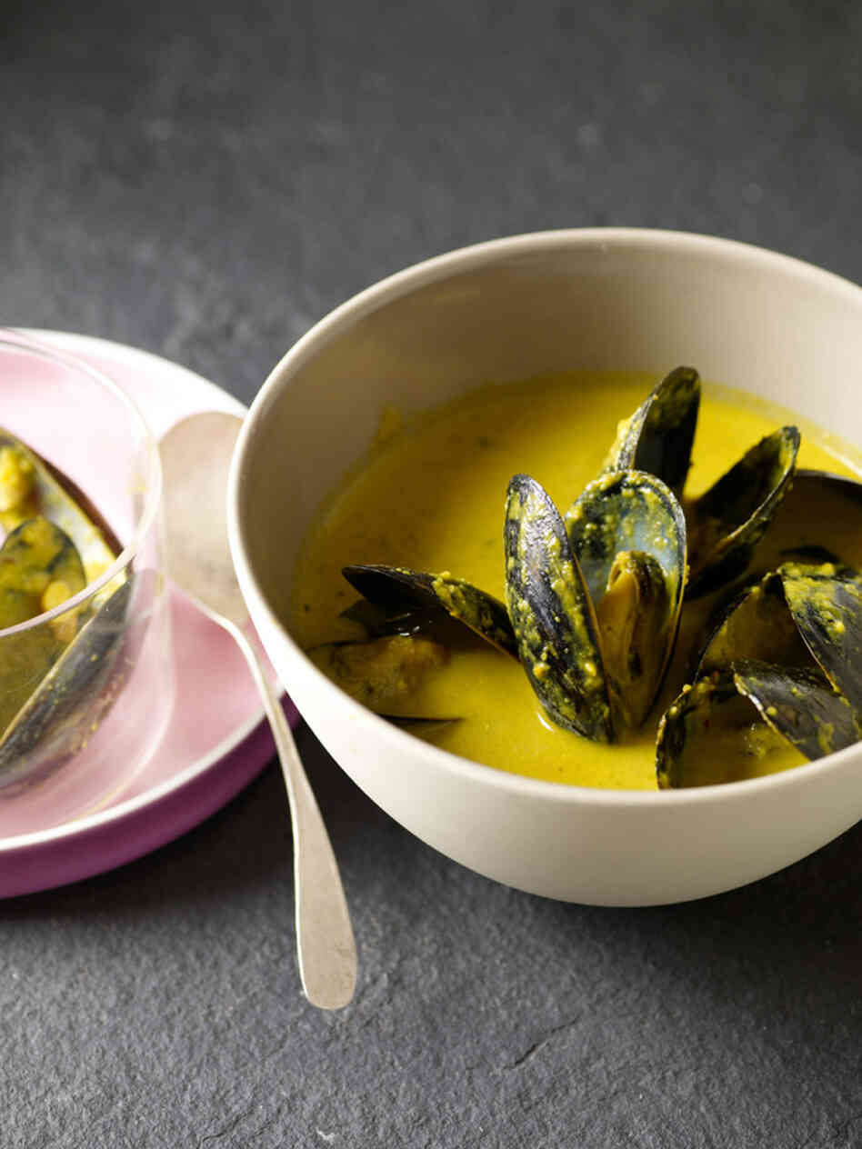 Saffron Mussel Stew Saffron Mussel Stew