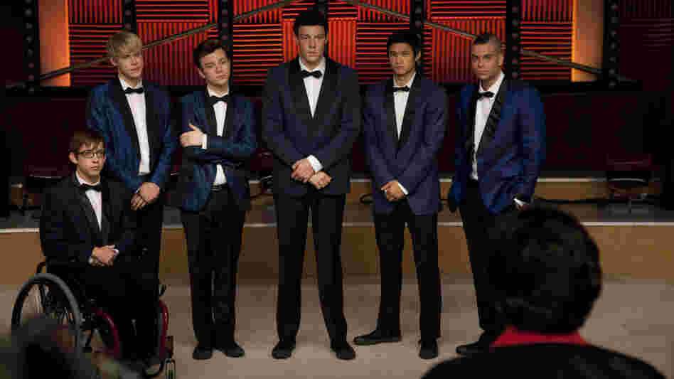 The boys of Glee The boys of Glee