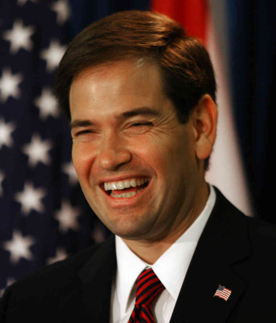 Florida Sen.-elect Republican Marco Rubio holds a press conference in Coral Gables, Fla. Florida Sen.-elect Republican Marco Rubio holds a press conference in Coral Gables, Fla.