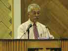 President Anote Tong of Kiribati.