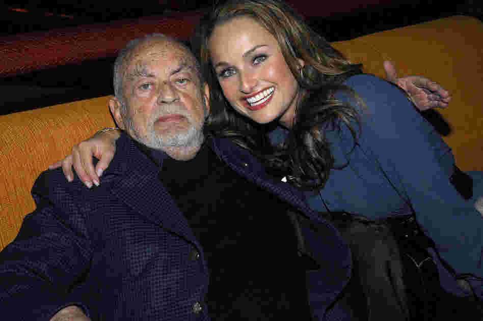 De Laurentiis and his granddaughter, chef Giada De Laurentiis, pose at the after party for Hannibal Rising at Providence on Jan. 31, 2007, in New York City.  