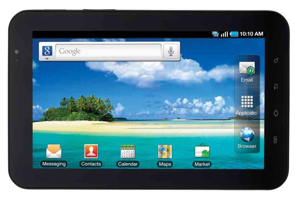 Samsung's Galaxy Tab. Samsung's Galaxy Tab.