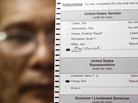 Hand Count Board member Alden Balalong holds up a write-in ballot marked "Murkowski." Hand Count Board member Alden Balalong holds up a write-in ballot marked "Murkowski."