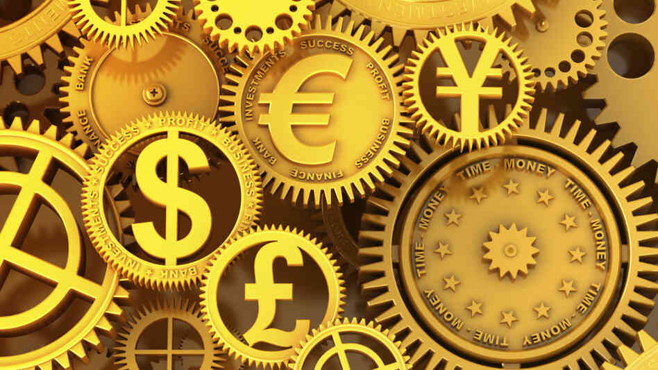Golden symbols of currency. iStockphoto.com Golden symbols of currency. iStockphoto.com