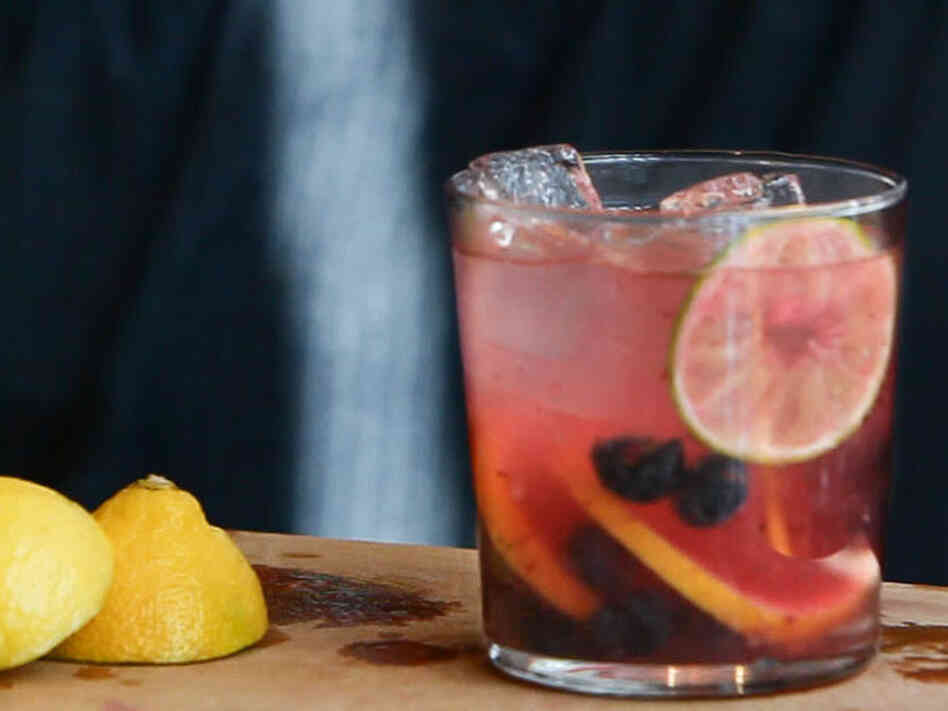Blueberry Ginger Smash Blueberry Ginger Smash