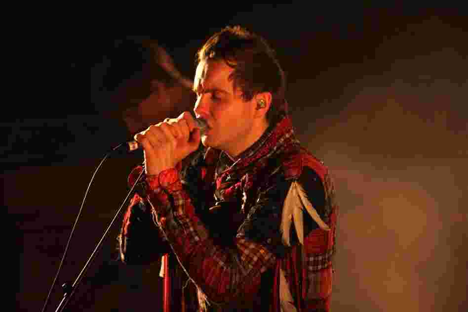 Jonsi, performing live at the 9:30 Club in Washington, D.C. on Nov. 9, 2010.
