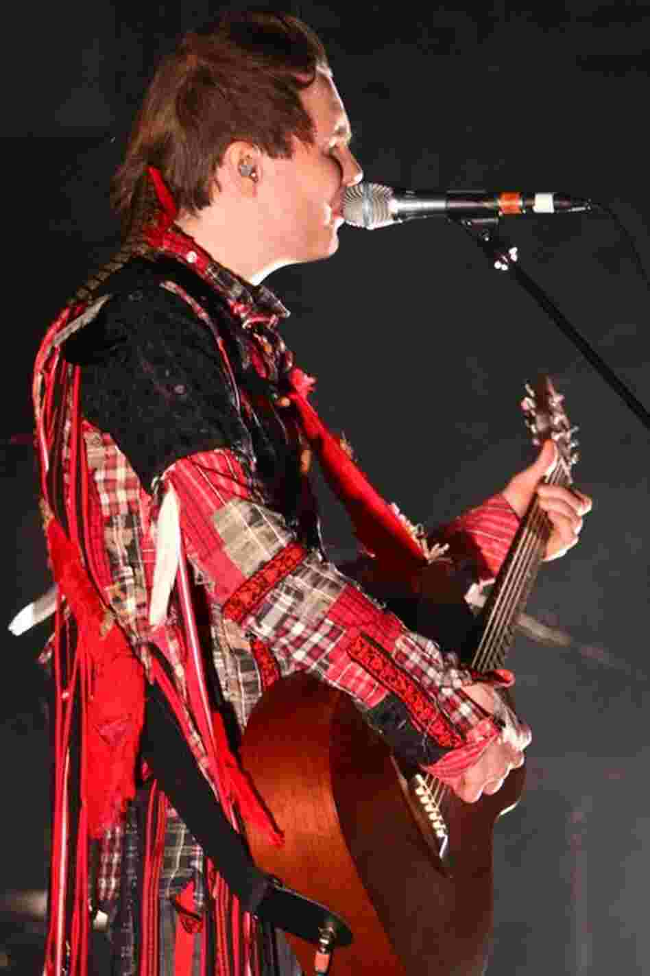 Jonsi, performing live at the 9:30 Club in Washington, D.C. on Nov. 9, 2010.