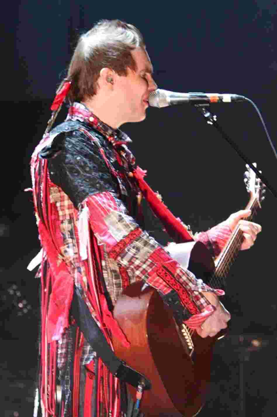 Jonsi, performing live at the 9:30 Club in Washington, D.C. on Nov. 9, 2010.