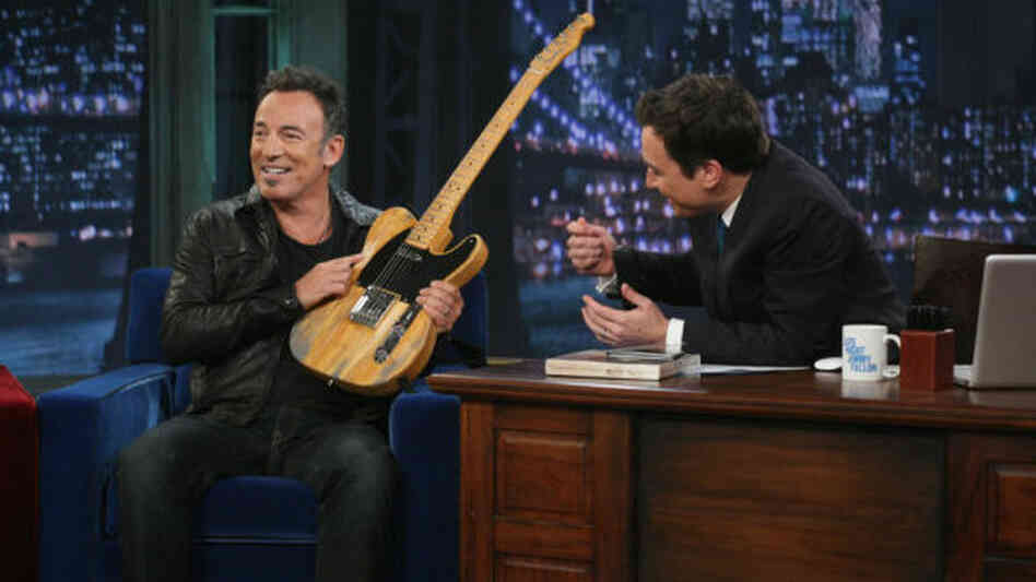 Bruce Springsteen and Jimmy Fallon Bruce Springsteen and Jimmy Fallon