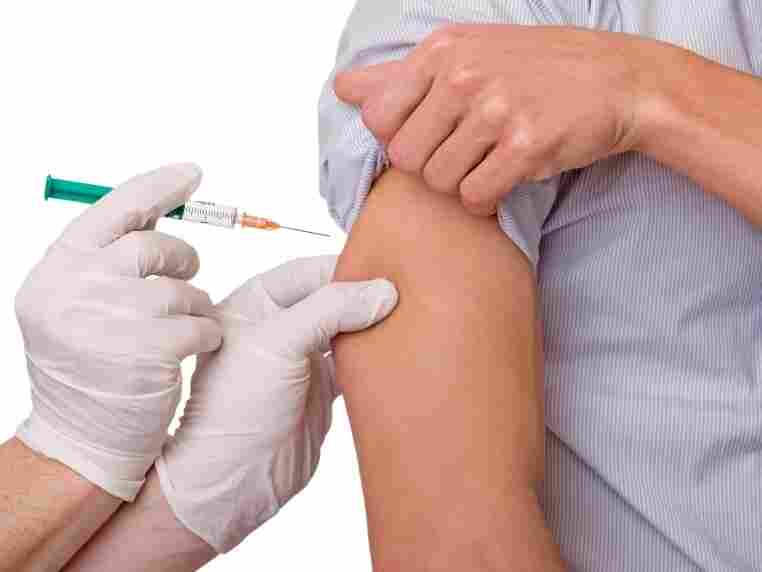 Getting the flu shot Getting the flu shot