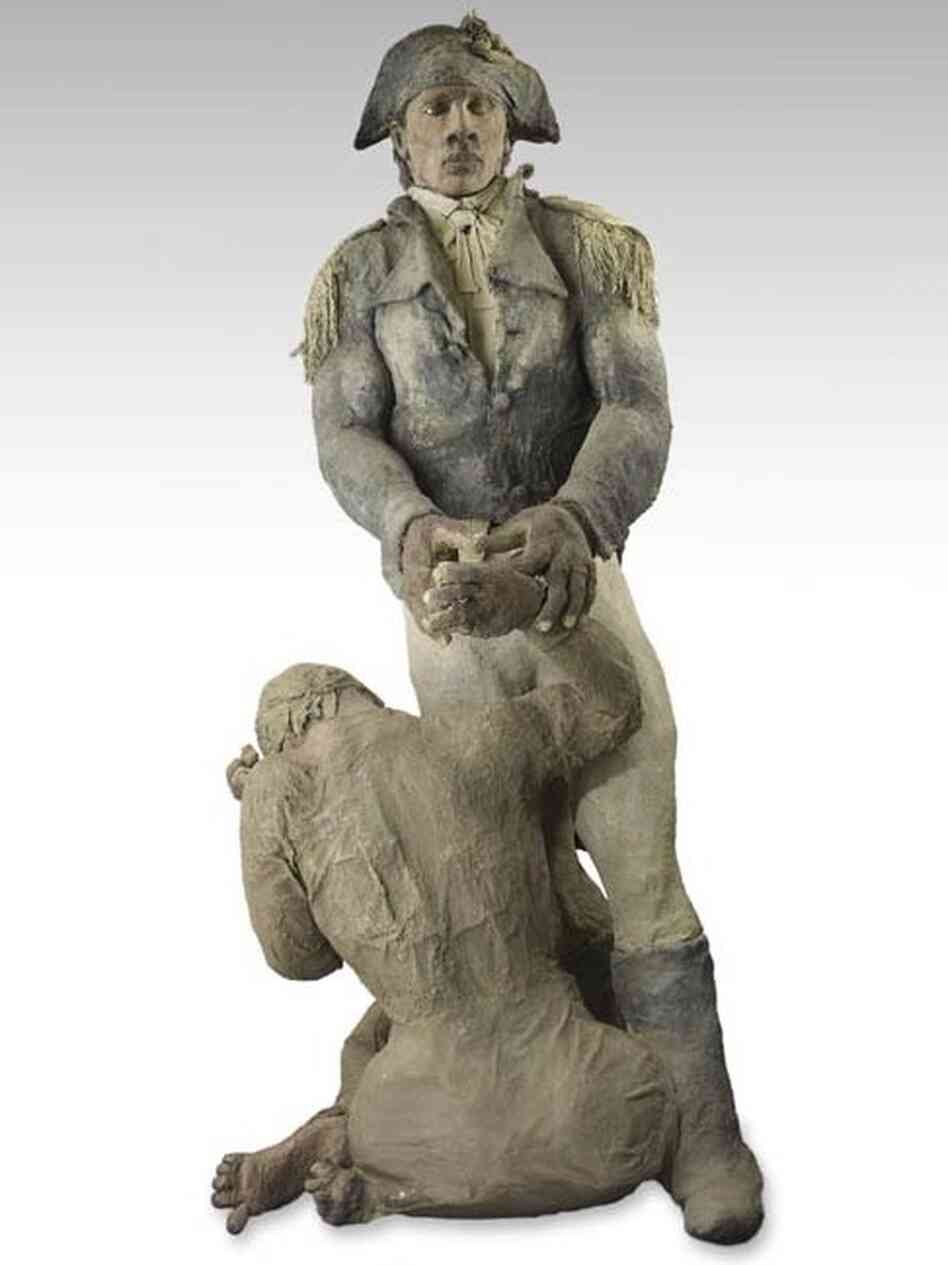 Toussaint Louverture et la vieielle esclave Toussaint Louverture et la vieielle esclave