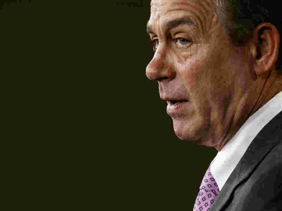 John Boehner speaks at a news conference on Nov. 18 John Boehner speaks at a news conference on Nov. 18