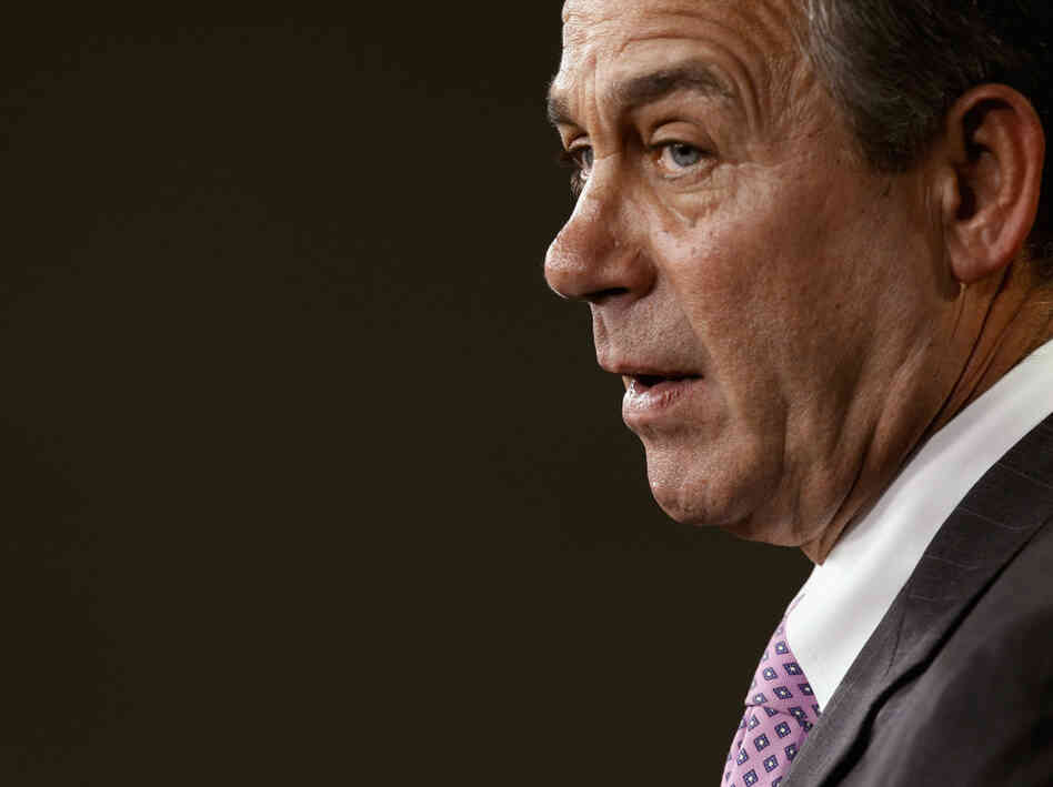 John Boehner speaks at a news conference on Nov. 18 John Boehner speaks at a news conference on Nov. 18