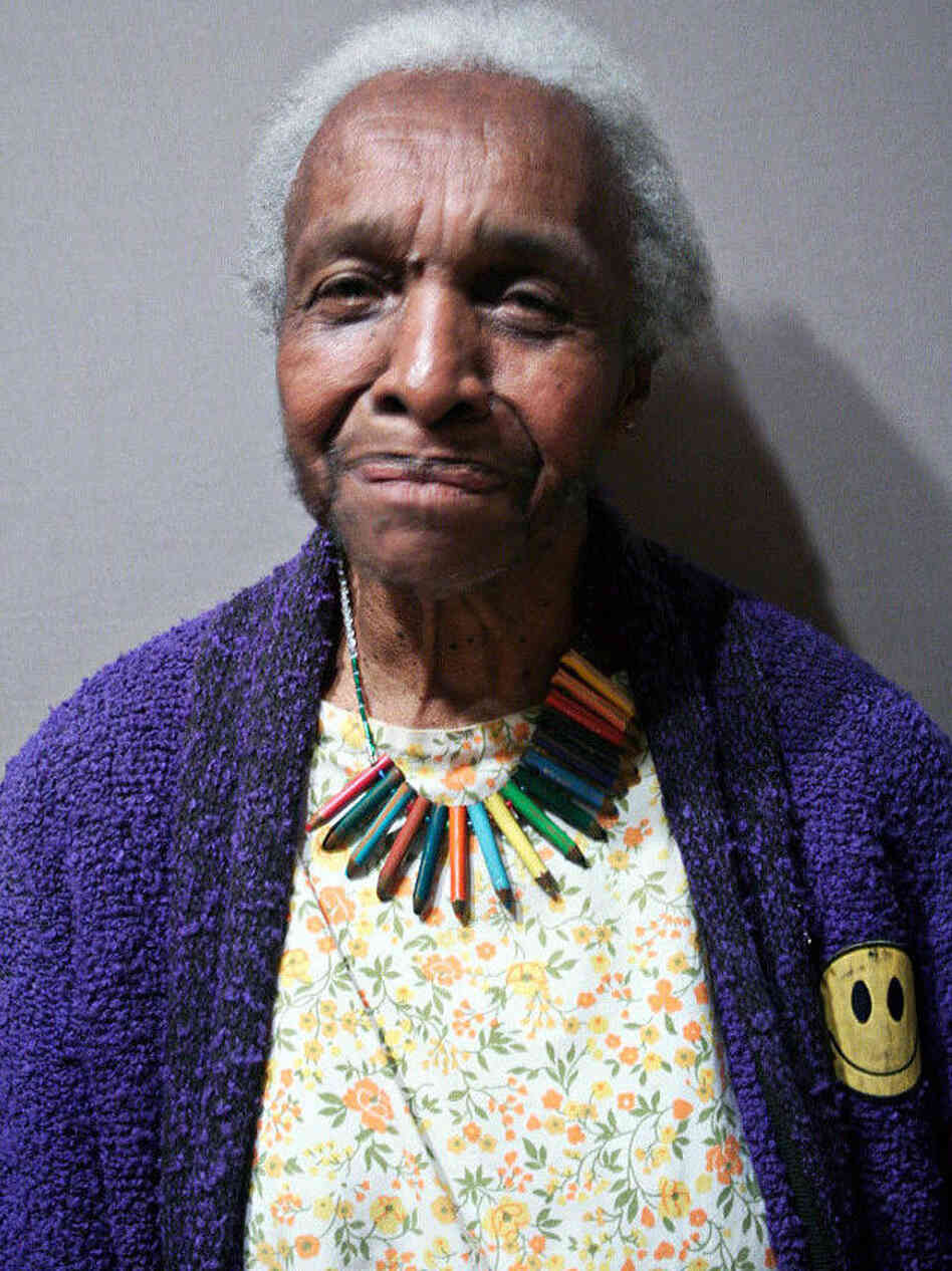 Rev. Veronica Lanier, 92, is a regular guest at Macaulay's thanksgiving dinners. Rev. Veronica Lanier, 92, is a regular guest at Macaulay's thanksgiving dinners.