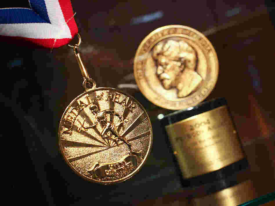NPR's Medal Of Fear alongside NPR's Peabody Award NPR's Medal Of Fear alongside NPR's Peabody Award