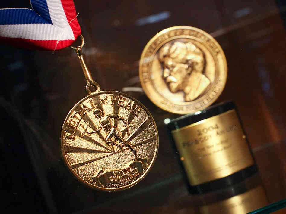 NPR's Medal Of Fear alongside NPR's Peabody Award NPR's Medal Of Fear alongside NPR's Peabody Award