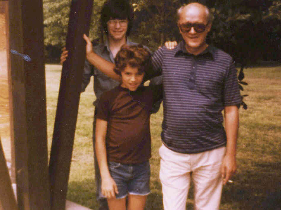 Tom and Eric with father Tom and Eric with father