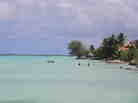 Lagoon in South Tarawa, Kiribati.