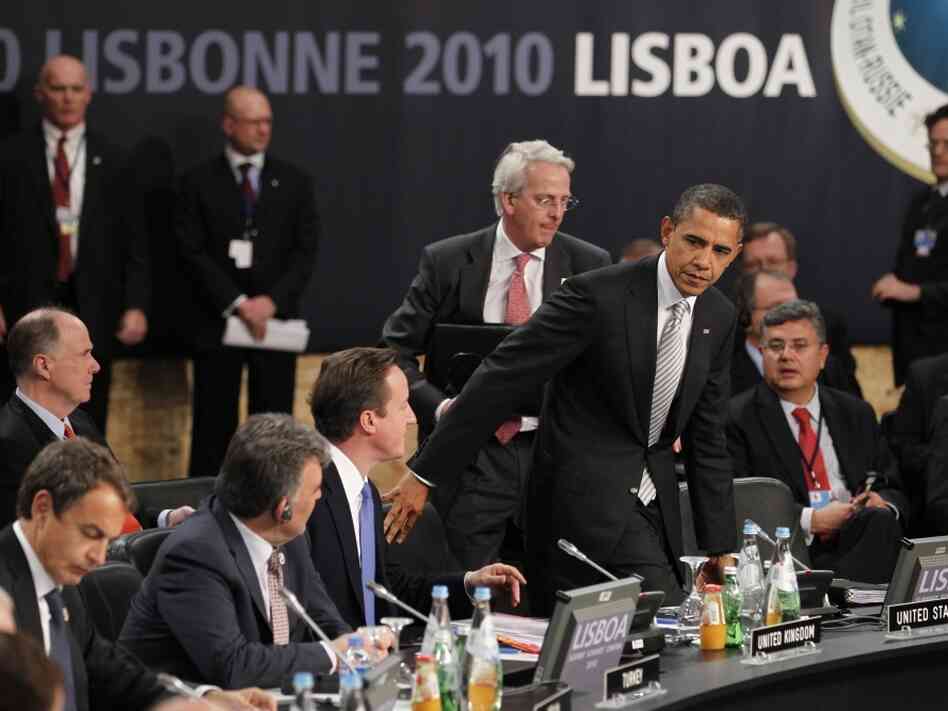 Obama at NATO in Lisbon Obama at NATO in Lisbon