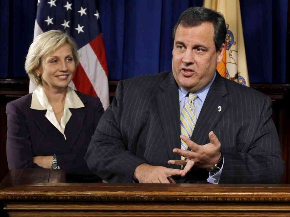 NJ Gov. Chris Christie, Lt. Gov. Kim Guadagno NJ Gov. Chris Christie, Lt. Gov. Kim Guadagno
