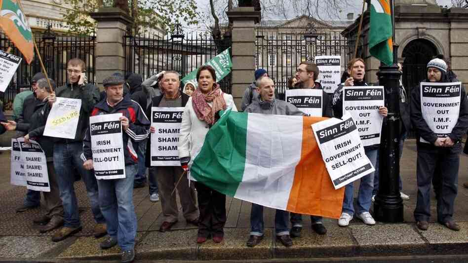 Irish protest Irish protest