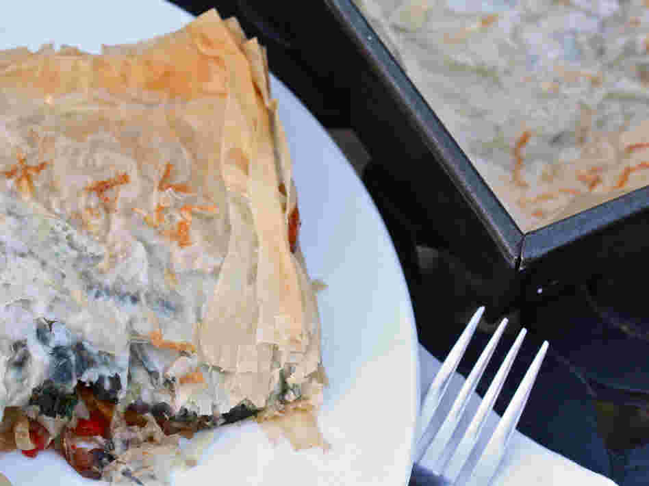 Roasted Vegetable-Phyllo 'Lasagna' Roasted Vegetable-Phyllo 'Lasagna'