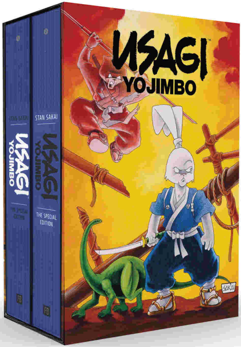 Slipcase of Deluxe Usagi Yojimbo Slipcase of Deluxe Usagi Yojimbo