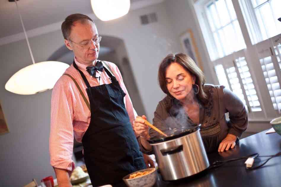 Chef Chris Kimball of America's Test Kitchen shows NPR's Renee Montagne some new twists on Thanksgiving classics.