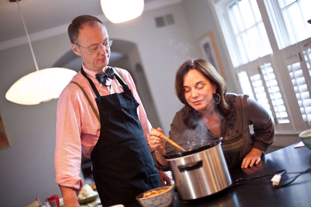 Chef Chris Kimball of <i>America's Test Kitchen</i> shows NPR's Renee Montagne some new twists on Thanksgiving classics.
