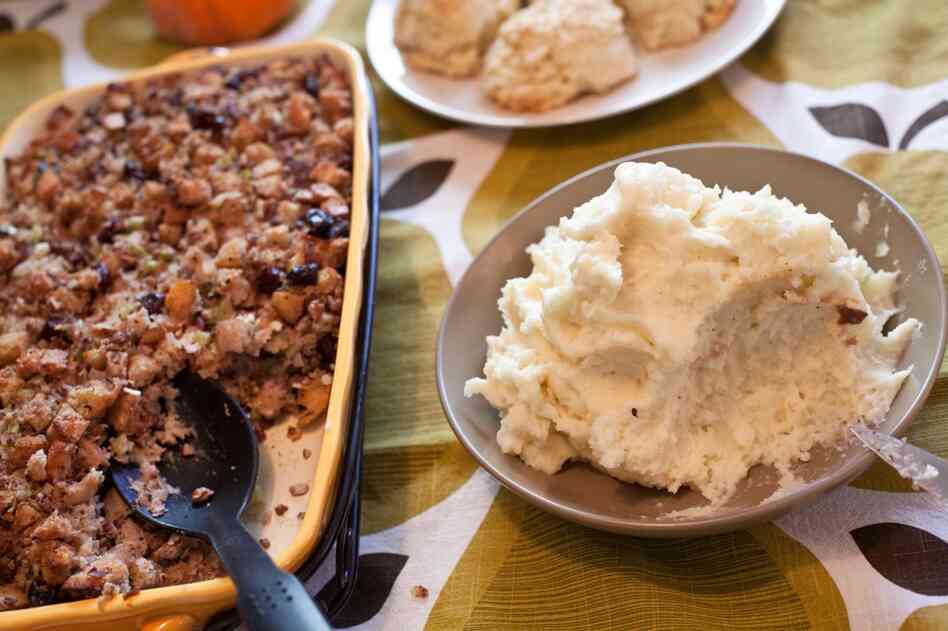 The secret to perfect potatoes, Kimball says, is to whip them — not mash them.