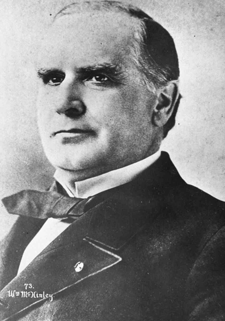 President William McKinley: Assistant postmaster, Poland, Ohio. 
