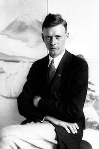 Aviator Charles Lindbergh: Airmail pilot.