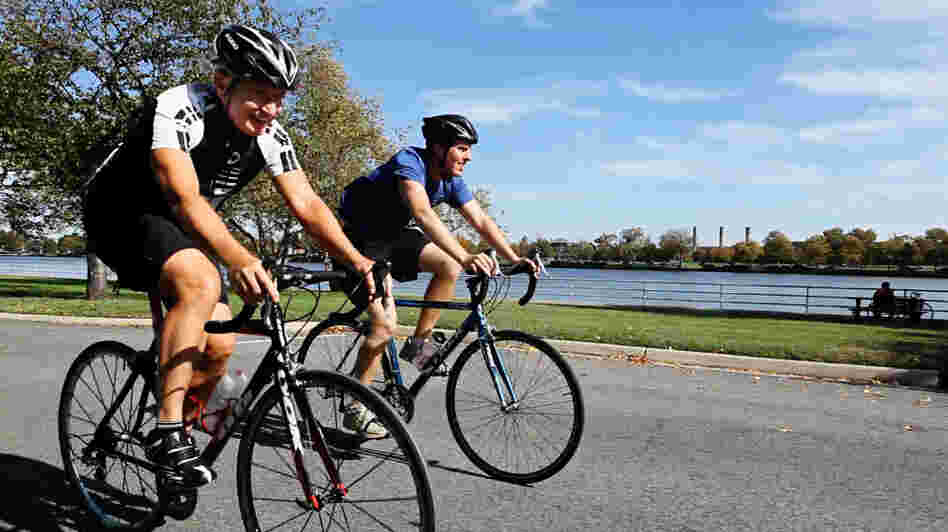 John Fahey has a long-standing invitation for his employees to join him for a lunchtime bike ride. John Fahey has a long-standing invitation for his employees to join him for a lunchtime bike ride.