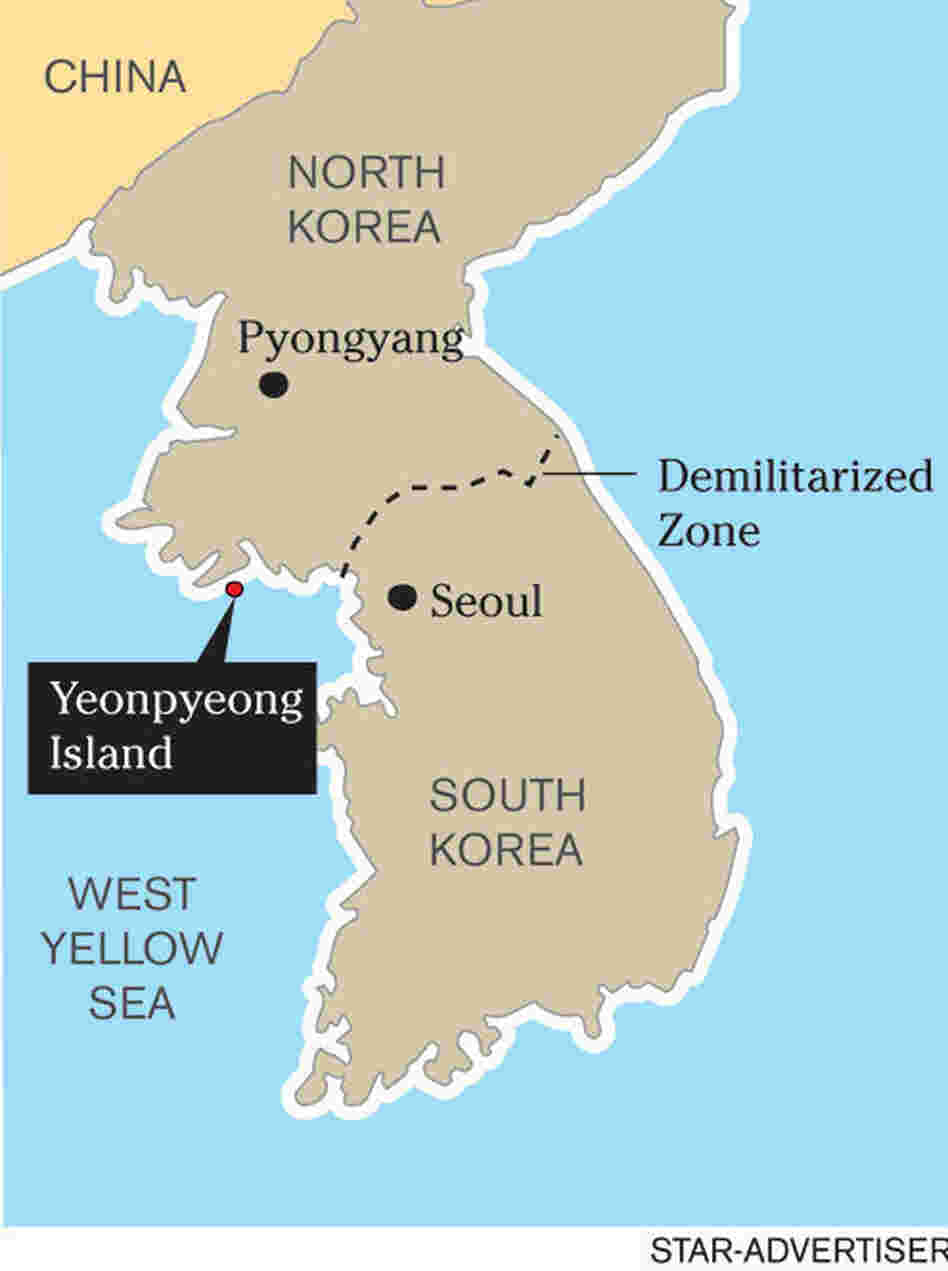 Yeongpyeong Island, South Korea Yeongpyeong Island, South Korea