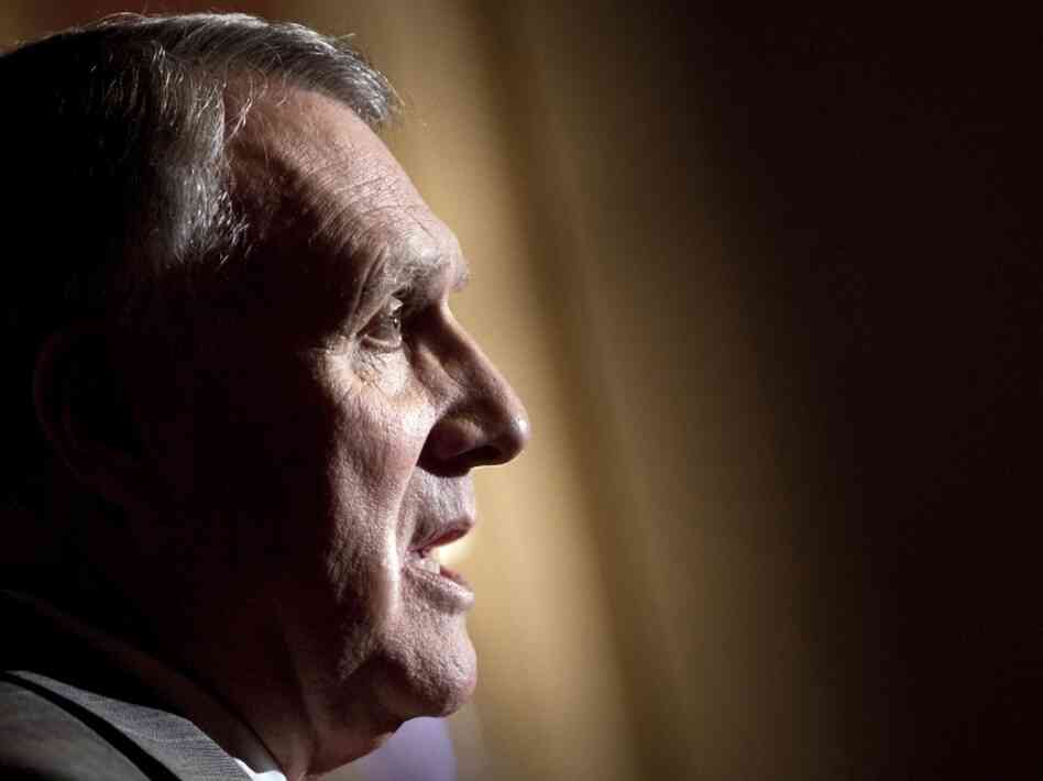 Sen. Jon Kyl (R-AZ) speaks during a press conference in Washington, DC. Sen. Jon Kyl (R-AZ) speaks during a press conference in Washington, DC.